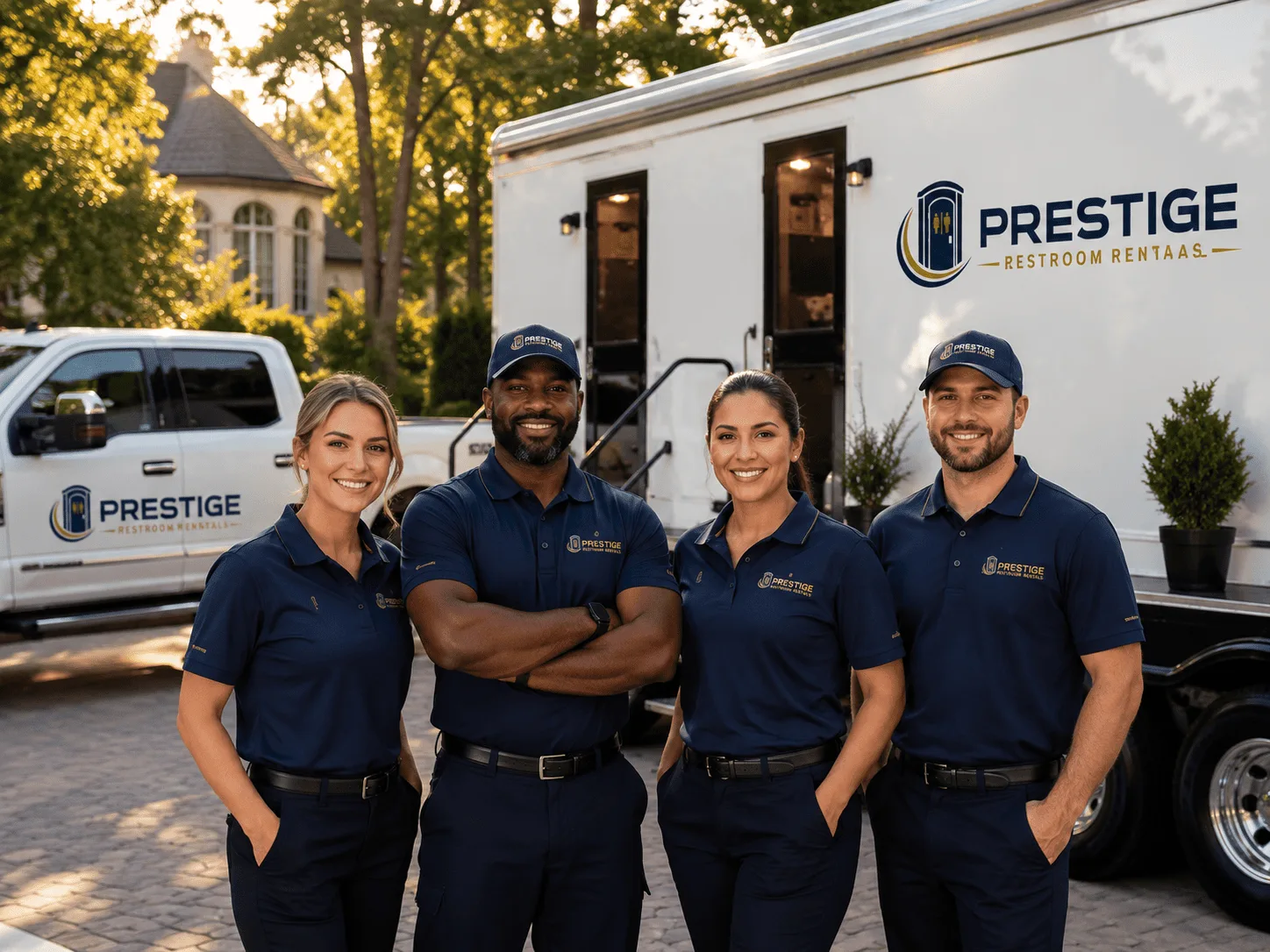 Trusted Luxury Portable Restrooms company in Schneider, IN